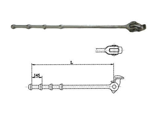 Knob Type Lashing Bar