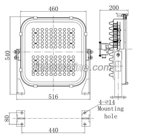 LED JL1201 Flood Light