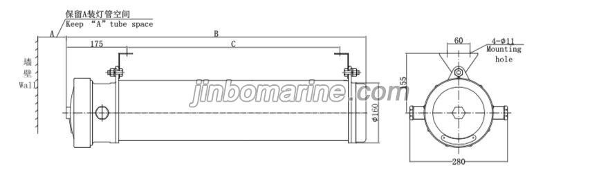 LED TdyF202ML Explosion Proof Light