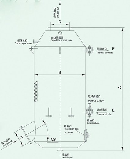 LRF Marine Exhaust Thermal Oil Boiler