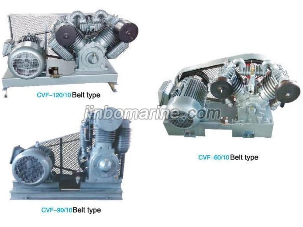 Low Pressure Belt Type Air Cooling Marine Air Compressor - Image 1