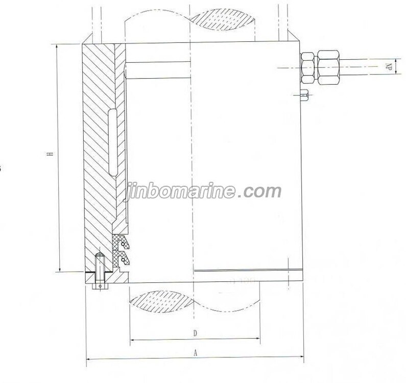 Lower Rudder Carrier CB*3146