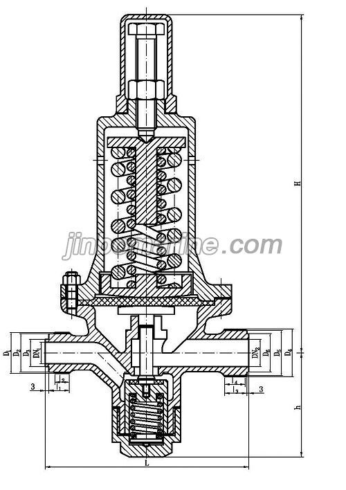 Marine Air Pressure Reducing Valve CB/T3656-94
