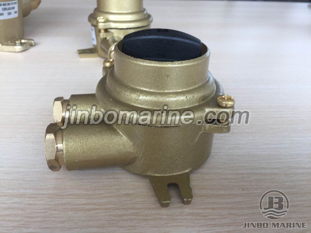 HH 10A/16A Marine Brass Switch