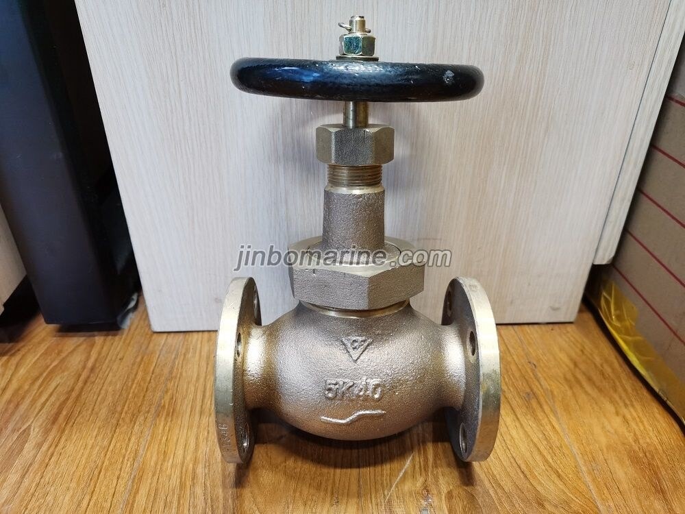 Marine Bronze 5K Globe Valve (Union Bonnet Type) JIS F7346 - Image 1