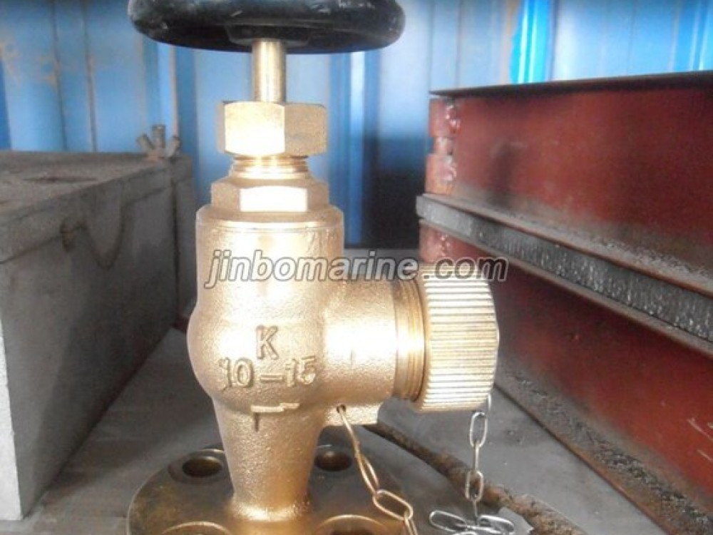 Marine Bronze Angle Hose Valve JIS F7334 10K (DN15-DN25) - Image 1