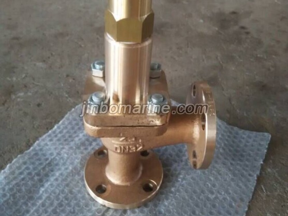 Marine Bronze Anlge Safety Valve - Image 1