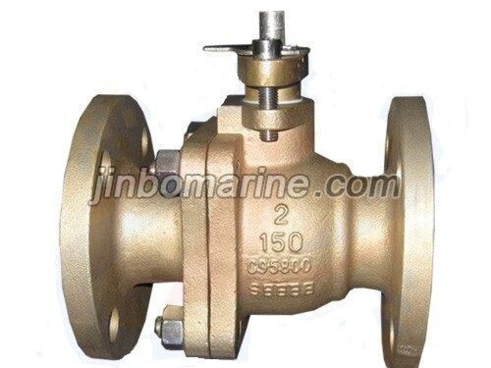 Marine Bronze Ball Valve - Image 1