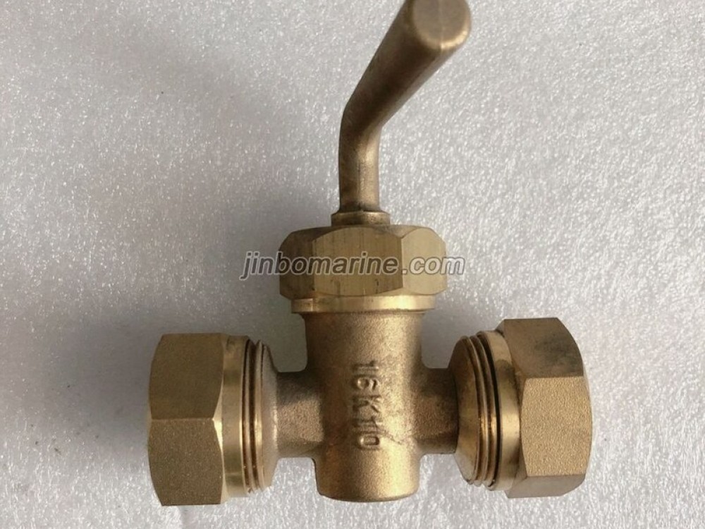Marine Bronze Cock JIS F7387 U Type 16K - Image 1