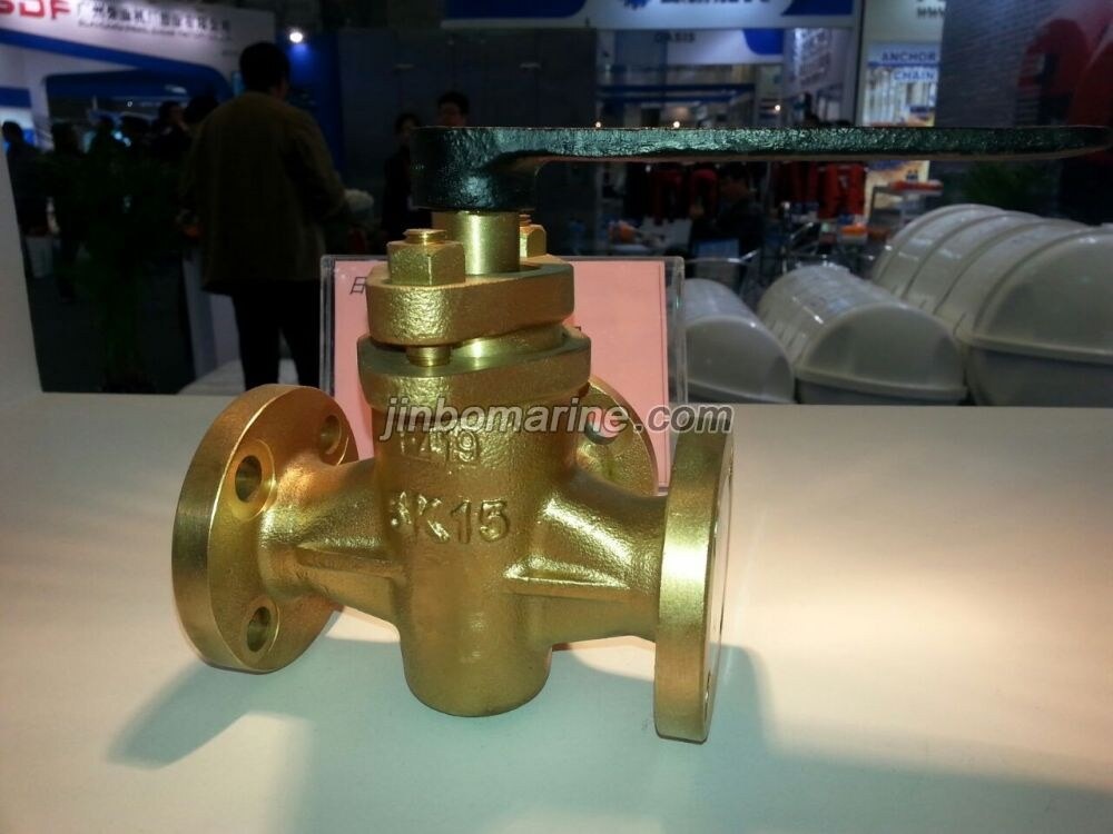 Marine Bronze Flanged Cock JIS F7381 - Image 1