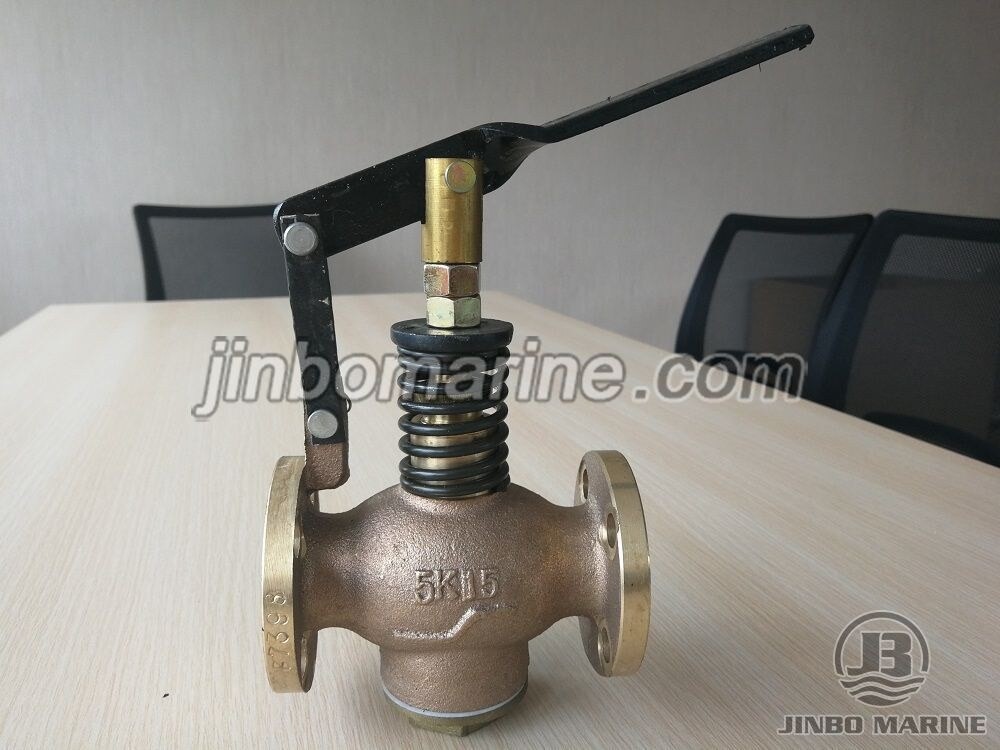 Marine Bronze Fuel Oil Tank Self-Closing Drain Valve JIS F7398F - Image 1