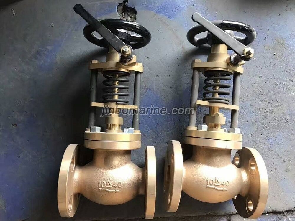 Marine Bronze Oil Tank Quick Closing Valve JIS F7399 10K - Image 1