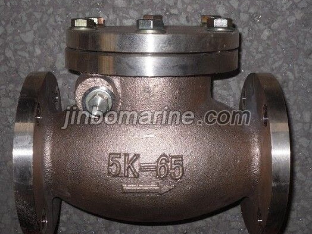 Marine Bronze Swing Check Valve JIS F7371 5K(DN50-DN100) - Image 1