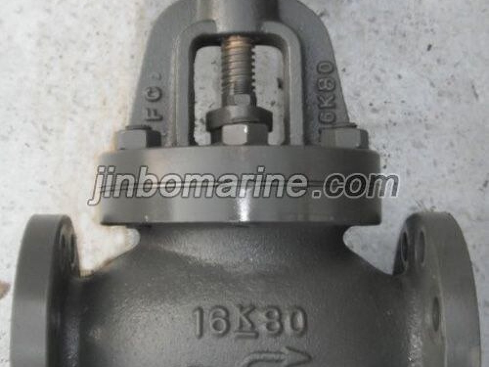 Marine Cast Iron Globe Valve JIS F7309 16K - Image 1
