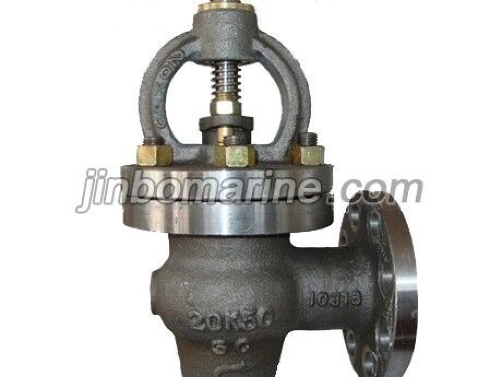 Marine Cast Steel Angle Valve JIS F7314 20K - Image 1