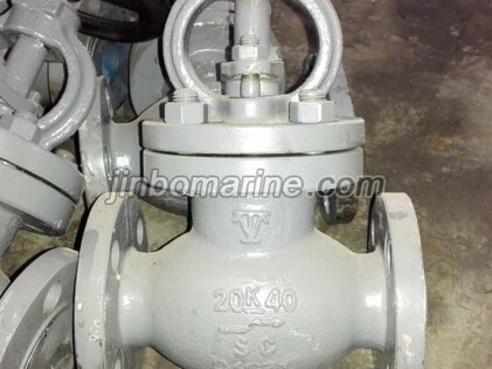 Marine Cast Steel Globe Valve JIS F7313 20K - Image 1