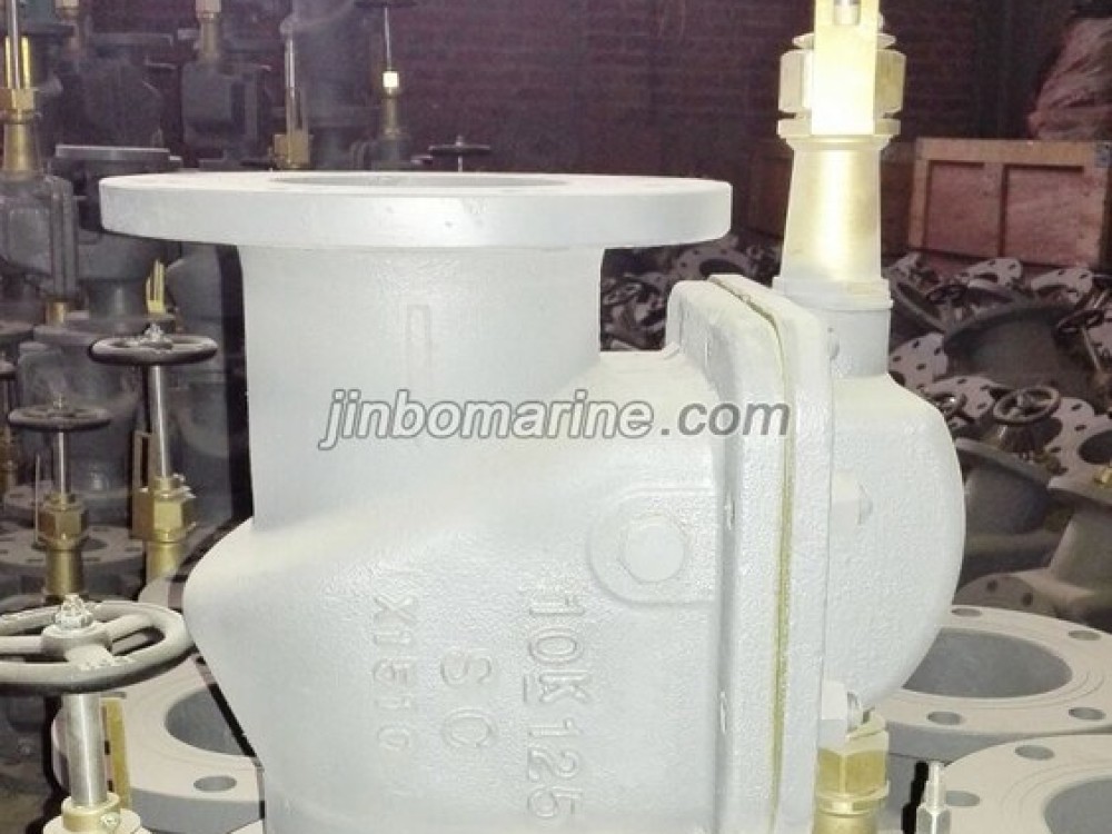 Marine Cast Steel Storm Valve JIS F3060 10K - Image 1