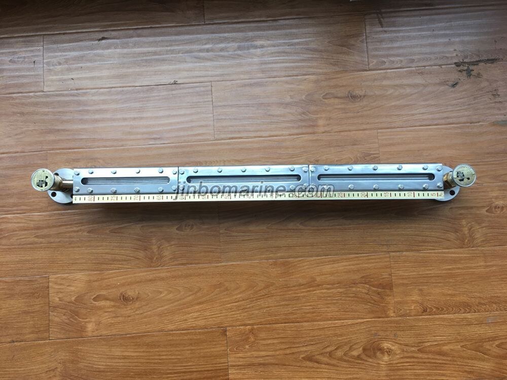 Marine Flat Type Glass Level Gauge
