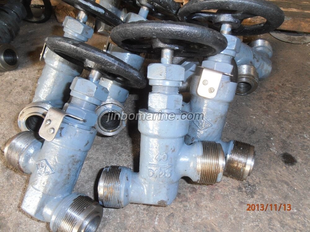 Marine Forged Steel Male Thread Globe Valve GB594-83 - Image 1