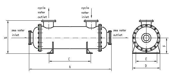 Marine K2000-K4000 Heat Exchanger