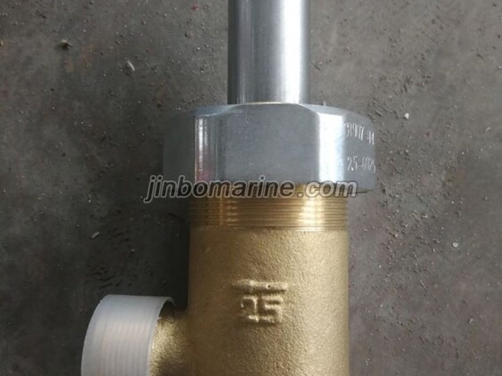 Marine Male Thread Bronze Angle Liquid Safety Valve CB907-94 - Image 1