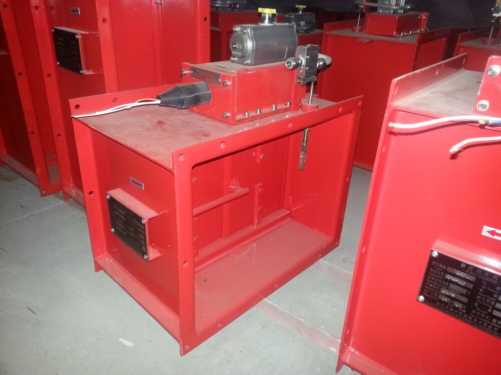 Marine Rectangular Pneumatic Fire Damper - Image 1
