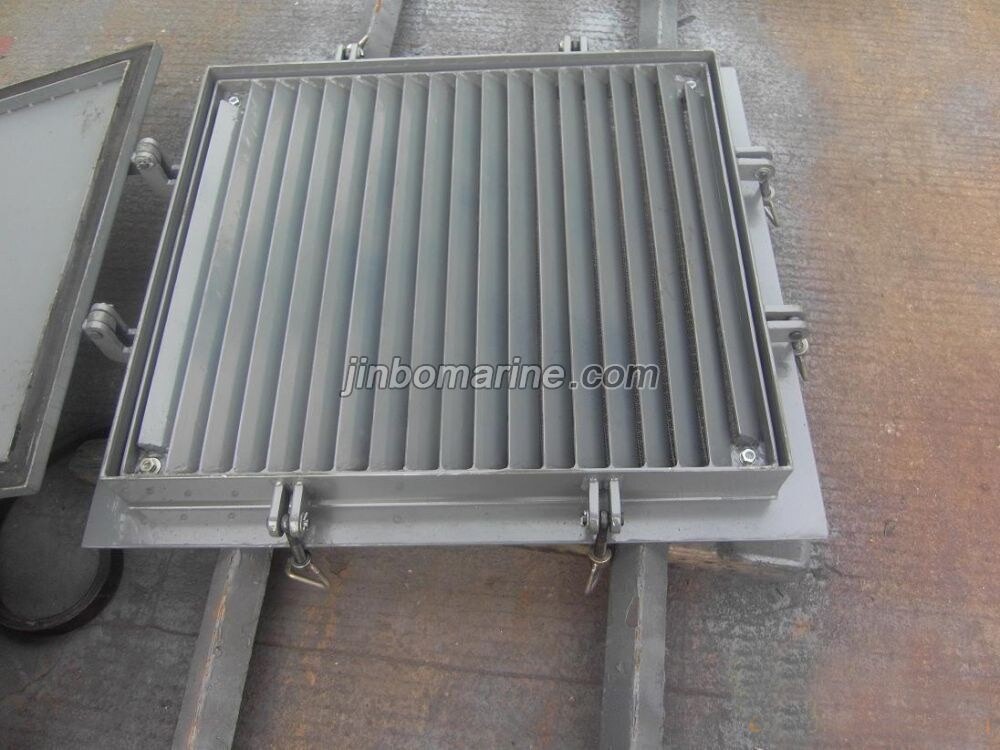 Marine Steel Watertight Louver with Cover - Image 1