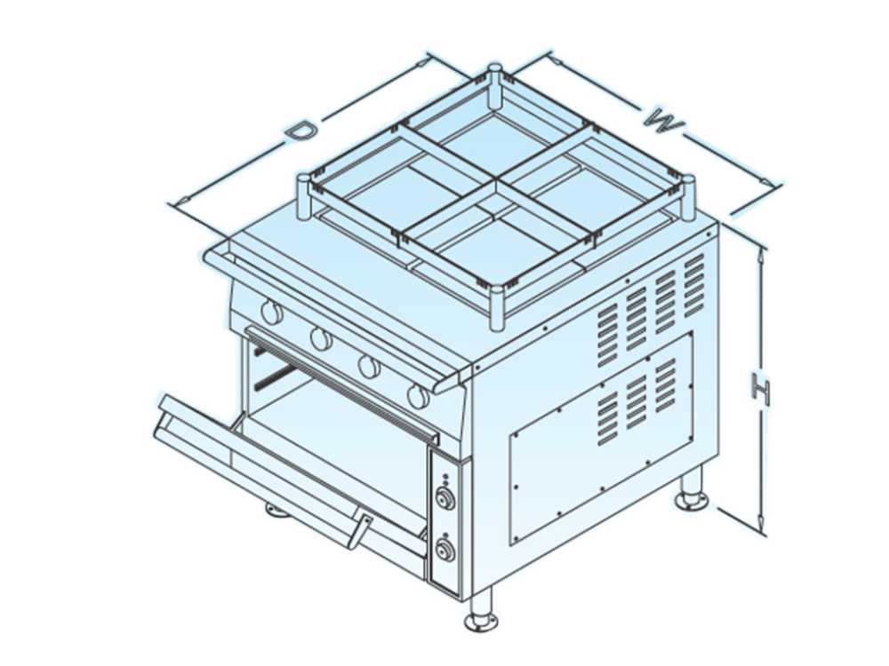 Marine electric cooker - Image 2