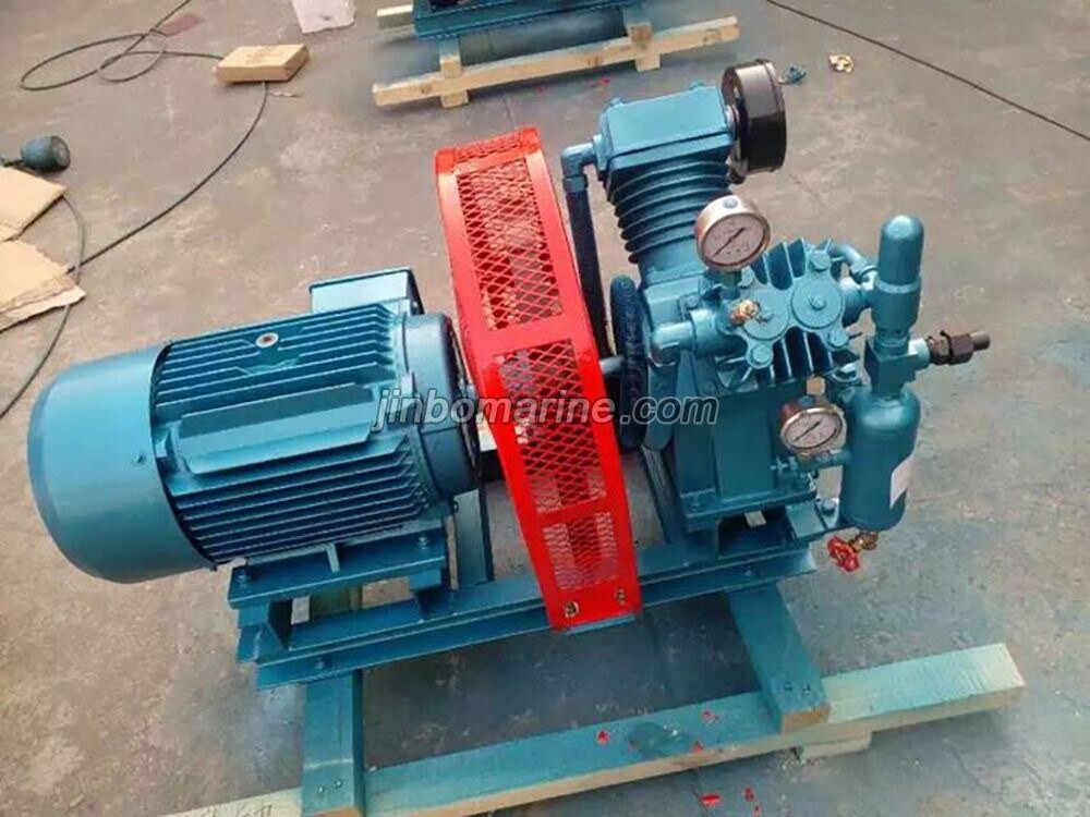 Medium Pressure 3.0MPa Air Cooling Marine Air Compressor CZF-20.4/3-C - Image 1