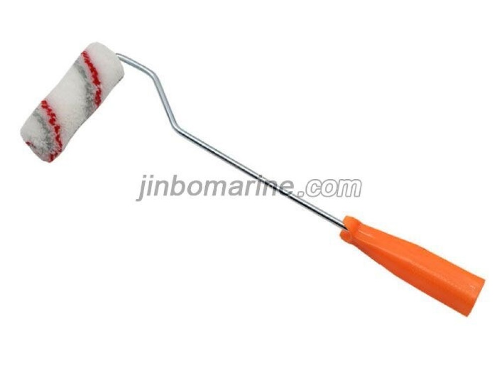 Mini Paint Rollers Type complete with handle and spare mini roller 4 inches - Image 1