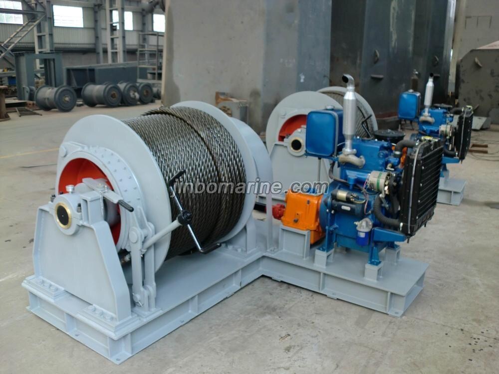 Diesel Engine Driven Anchor Winch - Image 2