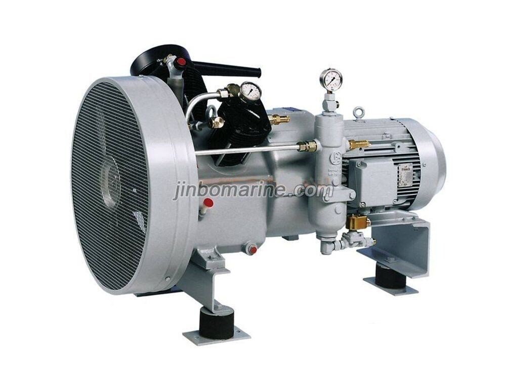 NWP40L Two Stages Medium Pressure Air Cooled Marine Air Compressor - Image 2