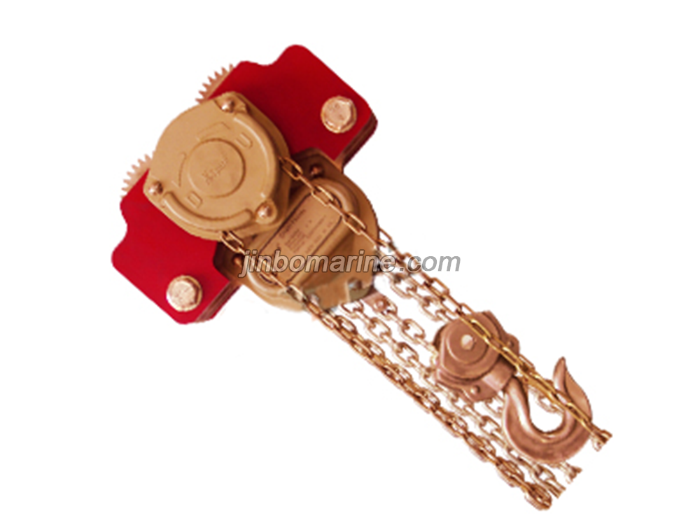 Non-Sparking 3 Tons Chain Hoist With Trolley - Image 3