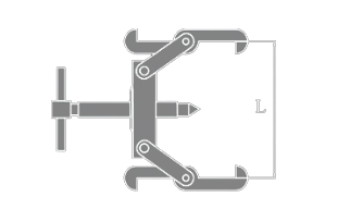 Non-Sparking 3 leg Gear Puller