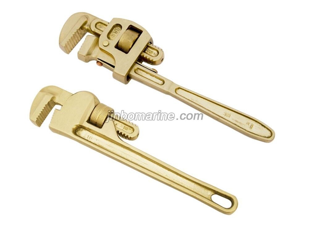 Non-Sparking Amercian Type Pipe Wrench - Image 1