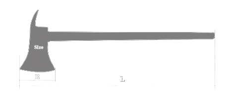Non-Sparking Axe Fireman Pick Head