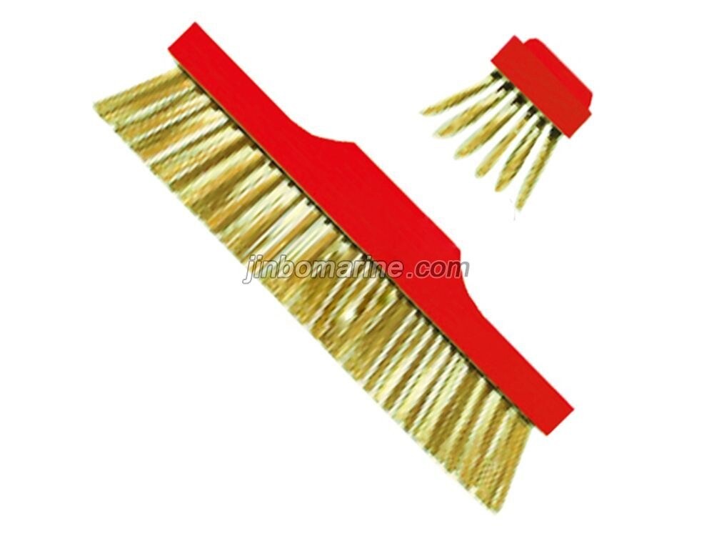 Non-Sparking Broom Round Wire Brush - Image 1
