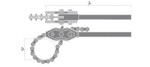 Non-Sparking Chain Pipe Wrench