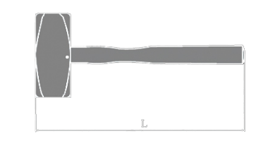 Non-Sparking Club Hammer