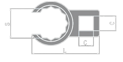Non-Sparking Crow Foot Box End Wrench