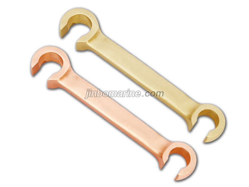 Non-Sparking Double End C Type Valve Wrench, China Marine Tools  Manufacturer