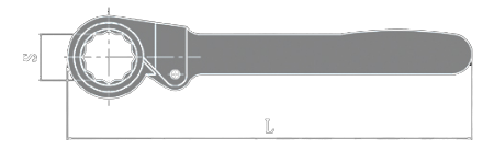 Non-Sparking European Ratchet Wrench