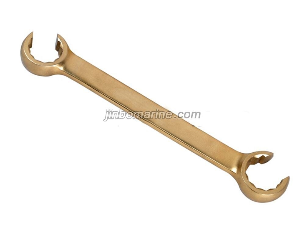 Non-Sparking Flare Nut Open Ring Wrench - Image 2