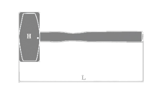 Non-Sparking German Type Sledge Hammer