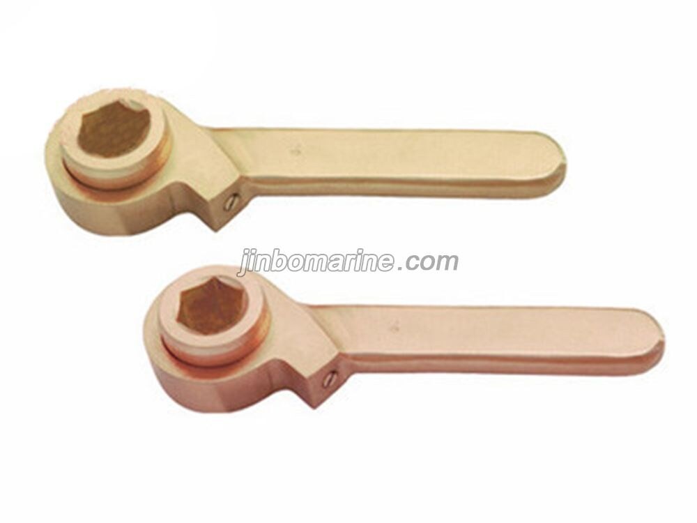 Non-Sparking Heavy Hex Ratchet Wrench - Image 1