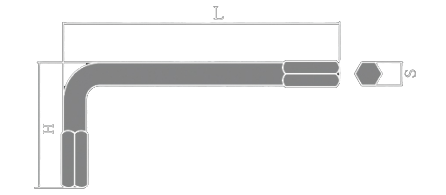 Non-Sparking Hex Key Wrench