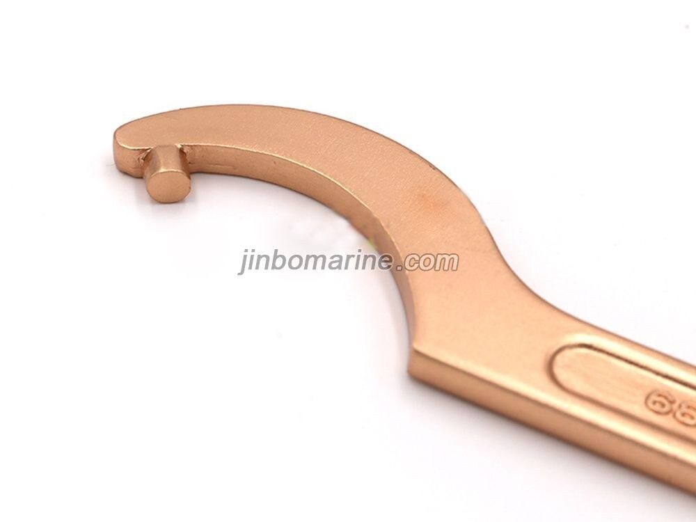 Non-Sparking Hook Wrench With Pin - Image 3