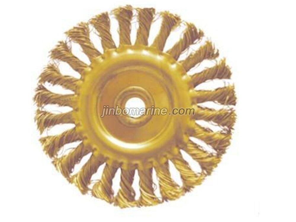 Non-Sparking Knot Wire Wheel Brush - Image 1