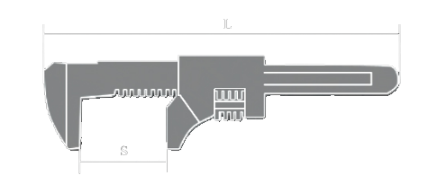 Non-Sparking Motor Adjustable Wrench