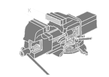 Non-Sparking Parallel Vice